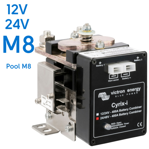 BBAtechniek artnr. 38227 - Victron Cyrix-i 12/24V 400A intelligent relais (1x