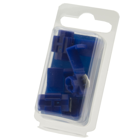 BBAtechniek artnr. 17007 - Aftakconnector 1.5-2.5mm² blauw (4x)