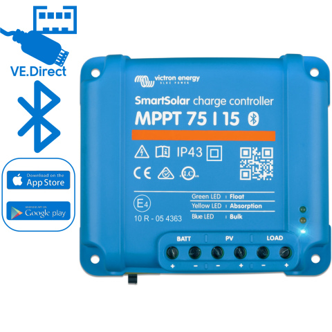Victron SmartSolar MPPT 75/15 12/24V (1x)