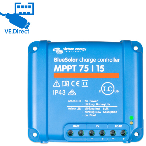 Victron BlueSolar MPPT 75/15 12/24V (1x)