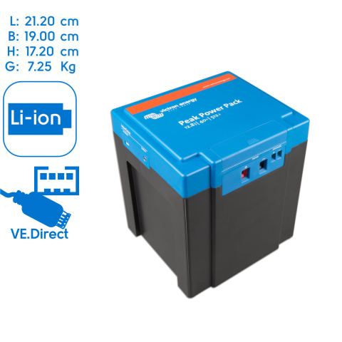 BBAtechniek artnr. 38257 - Victron Peak Power Pack 12.8V 40Ah - 512Wh (1x)