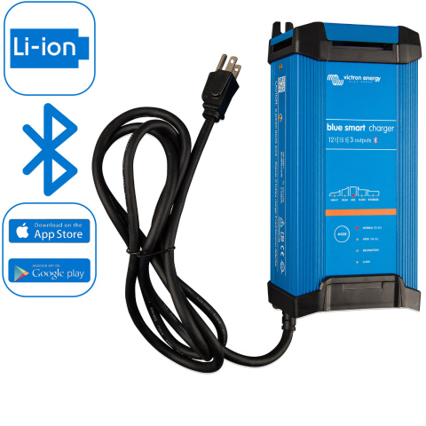 BBAtechniek artnr. 38326 - Victron Blue Smart IP22 acculader 12/15 (3) (1x)
