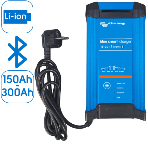 BBAtechniek artnr. 90003 - Victron Blue Smart IP22 Acculader 12/30 (3) (1x)