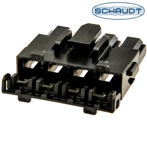 Schaudt EBL female stekker behuizing 4-weg (1x)