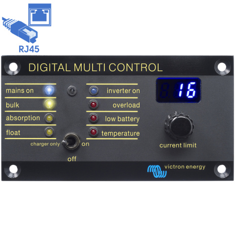 BBAtechniek artnr. 38212 - Victron digital multi control 200/200A (1x)