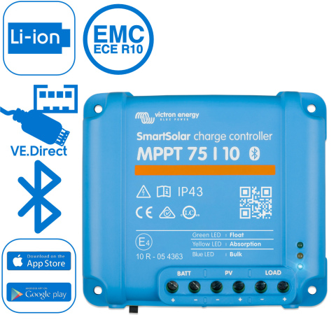 Victron SmartSolar MPPT 75/10 12/24V (1x)
