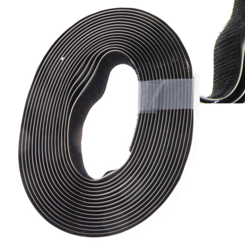 Klittenband 20mm enkelzijdig haak zelfklevend (5m)