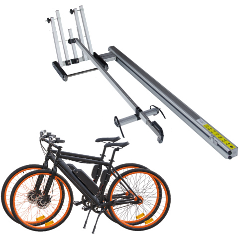 BBAtechniek artnr. 43004 - Pollicino laadbaan voor 2 fietsen of E-bikes (1x)