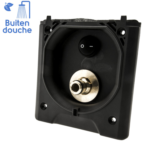 BBAtechniek artnr. 45104 - Doucheaansluiting Gardena 12V met schakelaar (1x)