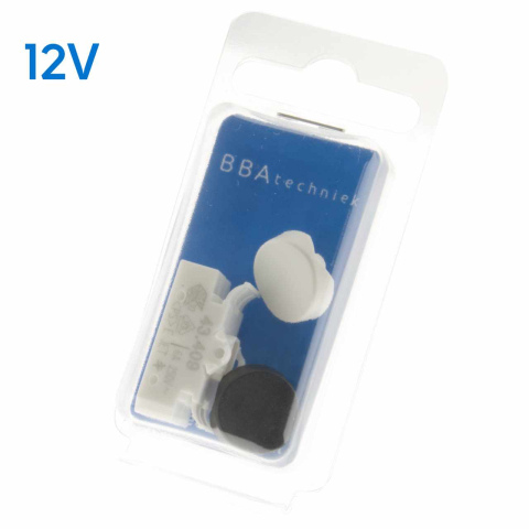 BBAtechniek artnr. 8549 - 12V On-Off schakelaar klik bevestiging (1x)