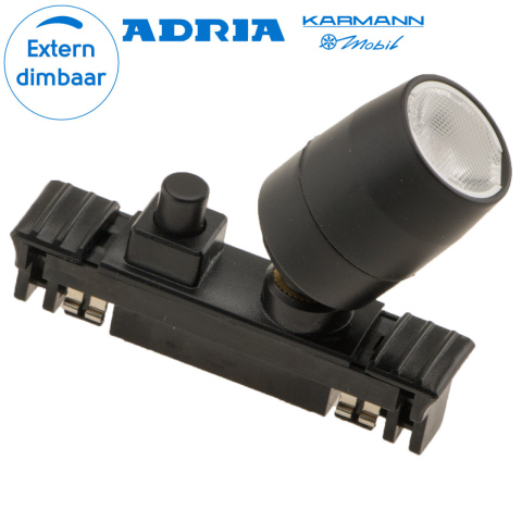 Rialto B LED spot met schakelaar 12V 1W (1x)