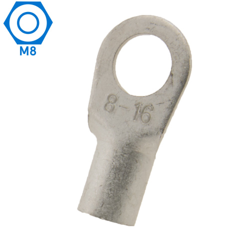 BBAtechniek artnr. 12922 - 16mm2 M8 open kabeloog (25x)