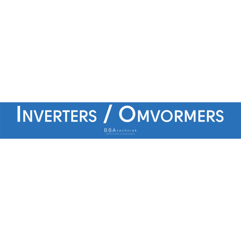 Stelling bord Inverters/Omvormers 15x99cm (1x)