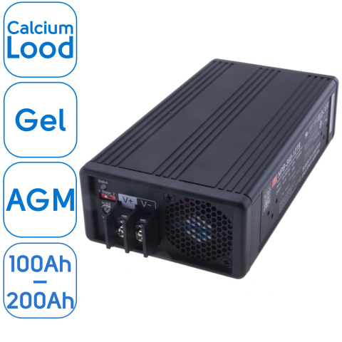 BBAtechniek artnr. 50046 - 12V 20A 360W 3-traps druppellader (1x)