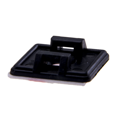 BBAtechniek artnr. 15081 - Kleefzadel 3M voor tyrap 3.6mm zwart (100x)