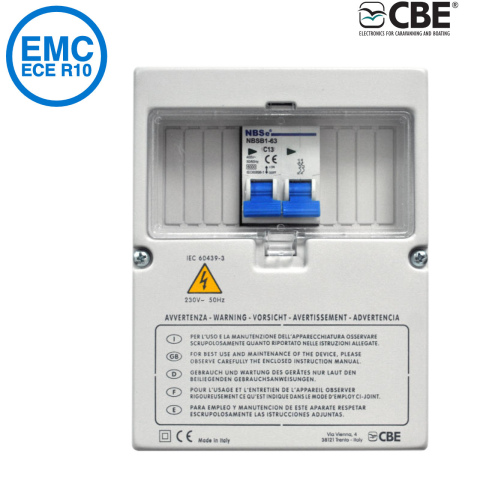 BBAtechniek artnr. 8122 - CBE DS100 230V 13A magnetische thermo switch (1x)