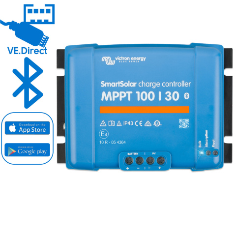 Victron SmartSolar MPPT 100/30 (12/24V) (1x)