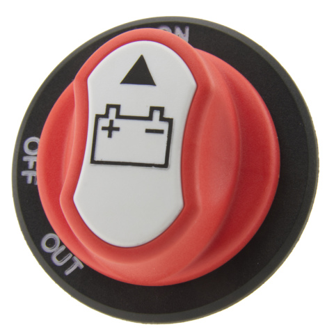 BBAtechniek artnr. 17694 - Mini Hoofdstroom schakelaar 12V 50 (1x)