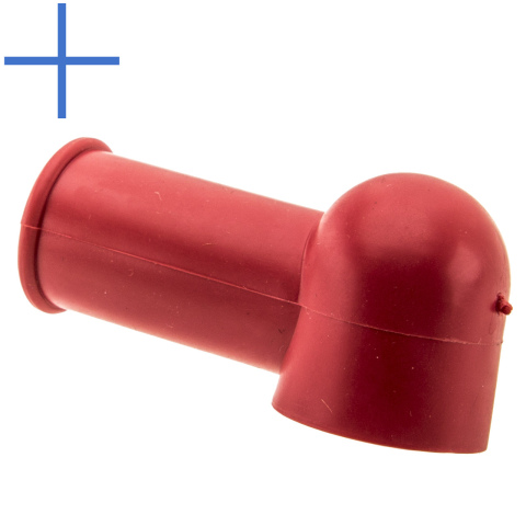 BBAtechniek artnr. 17569 - Afdekkap rood t.b.v. kabel tot 15.9mm2 (10x)