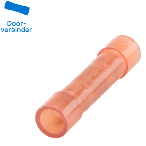 BBAtechniek artnr. 11577 - Doorverbinder Ø4.1mm rood (100x)