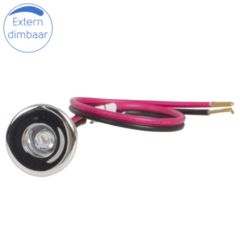 BBAtechniek artnr. 65504 - Milaan LED blue light inbouwspot 12V 0.1W (1x)