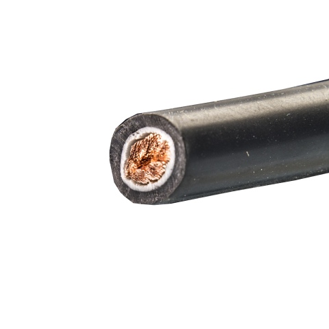 16mm2 accu kabel flexibel zwart (50m)