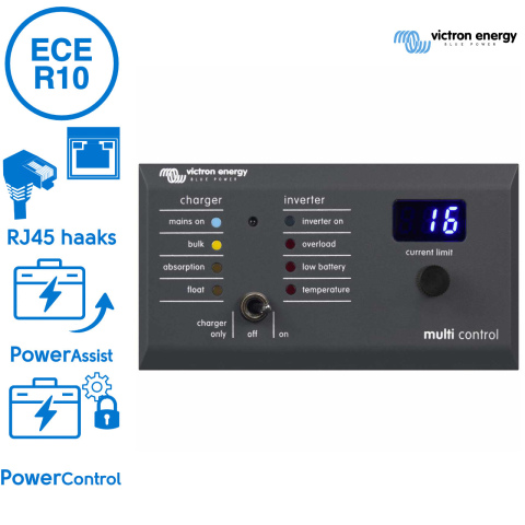 Victron digital multi control 200/200A GX 90º (1x)