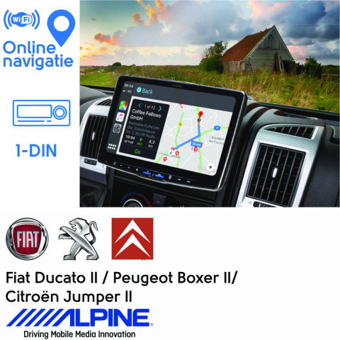 BBAtechniek artnr. 8715 - 11” iLX-F115DU Alpine Halo11 1DIN (1x)