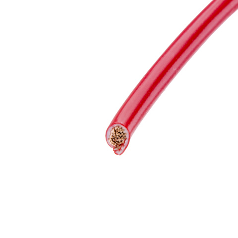 BBAtechniek artnr. 66221 - Kabel 4.0mm2 rood (100m)