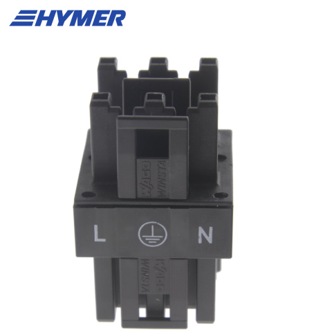 BBAtechniek artnr. 66030 - Wago Winsta midi 3-polig verdeelblok 25A (1x)