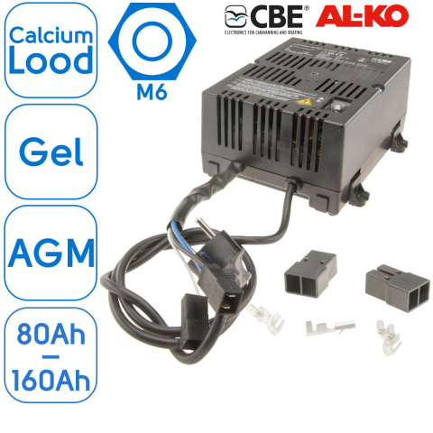 BBAtechniek artnr. 8117 - 12V 16A 250W CBE acculader CB516-3 (1x)