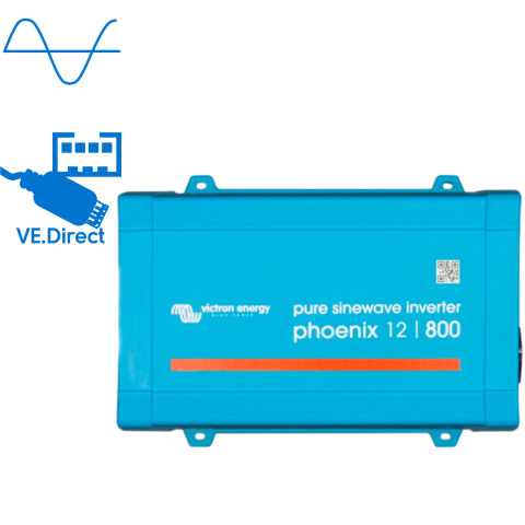BBAtechniek artnr. 90006 - Victron Phoenix VE.Direct omvormer 12/800 230V(1x)