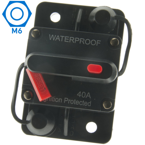 BBAtechniek artnr. 17611 - Automatische zekering 40A M6 (1x)