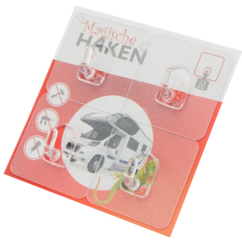 Magische haken type mini herbruikbaar (4x)