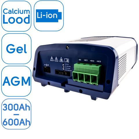 BBAtechniek artnr. 80004 - 12V 60A Dolphin Premium acculader (1x)
