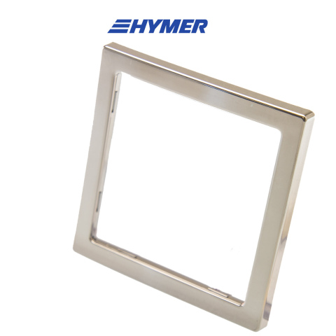Afdekraam 1-vak hoogglans zilver S20.000 (1x)