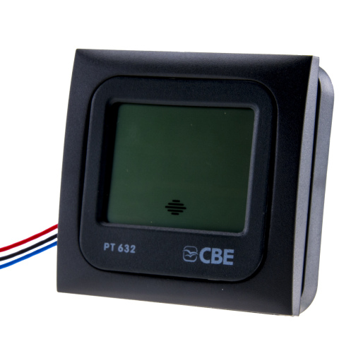 BBAtechniek artnr. 8109 - CBE 12V spanningmeter voor 2 accu’s PT632 (1x)