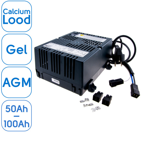 BBAtechniek artnr. 8111 - 12V 10A 150W CBE acculader CB510-3 (1x)