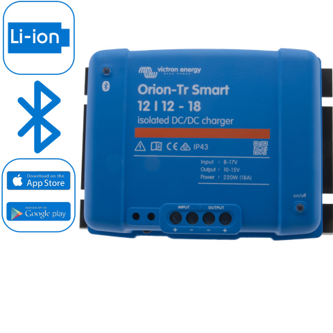 BBAtechniek artnr. 8572 - Victron Orion-Tr Smart 12/12-18A 220W (1x)