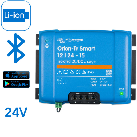 BBAtechniek artnr. 8600 - Victron Orion-Tr Smart 12/24-15A 360W (1x)