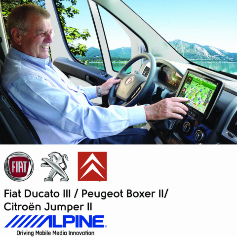 9” X903D-DU Alpine style Ducato 3 (1x)