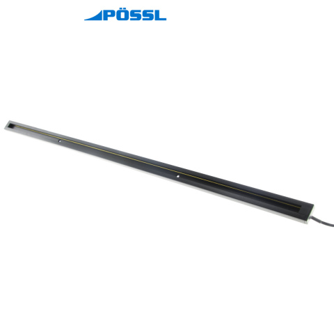 BBAtechniek artnr. 81504 - Lanciano rail 70cm mat zwart (1x)