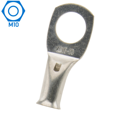 BBAtechniek artnr. 13039 - 16mm² M10 gesloten kabeloog (50x)