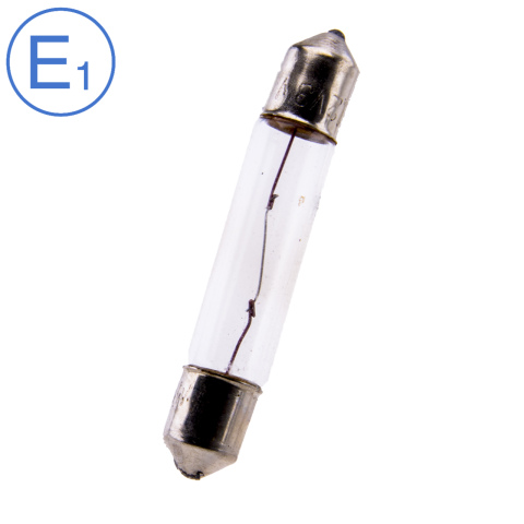 BBAtechniek artnr. 16687 - 12V 3W BS256A 6x36mm buislamp(10x)