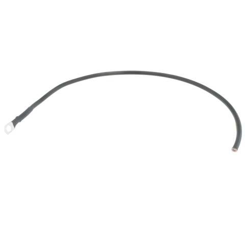 10mm2 accu kabel flexibel zwart  (0.5m)