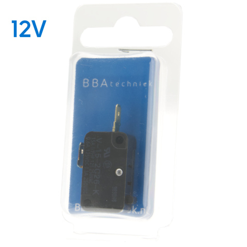 BBAtechniek artnr. 8843 - 12V 15A 2-polig On-Off schakelaar Snap-on (1x)