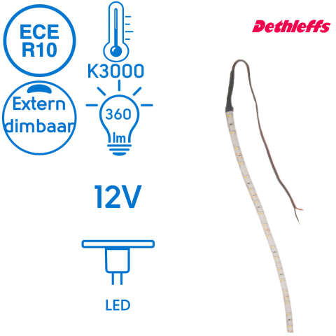 BBAtechniek artnr. 8904 - LED vervangingsstrip buitenverlichting (1x30cm)