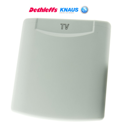 BBAtechniek artnr. 45180 - Losse klep TV icoon Fiat Bianco wit 210 (1x)