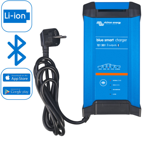 BBAtechniek artnr. 90003 - Victron Blue Smart IP22 Acculader 12/30 (3) (1x)