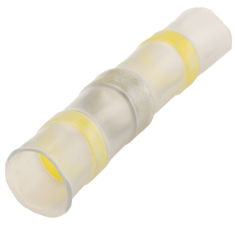 BBAtechniek artnr. 12032 - Verbinder soldeerkern geel Ø8.0mm 4-6mm2 (50x)